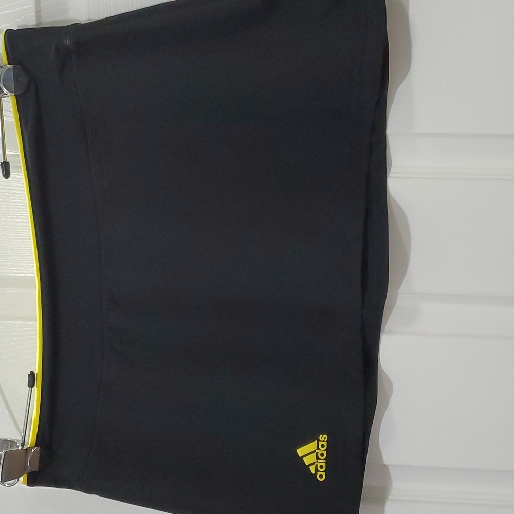 NWOT ADIDAS CLIMALITE SWIM SKIRT COVERUP LARGE